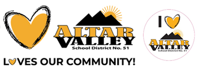 Altar Valley School District loves our community logos