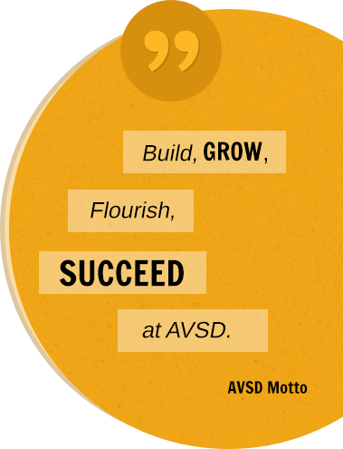 Challenging EVERY Student to Achieve EXCELLENCE AVDO Motto